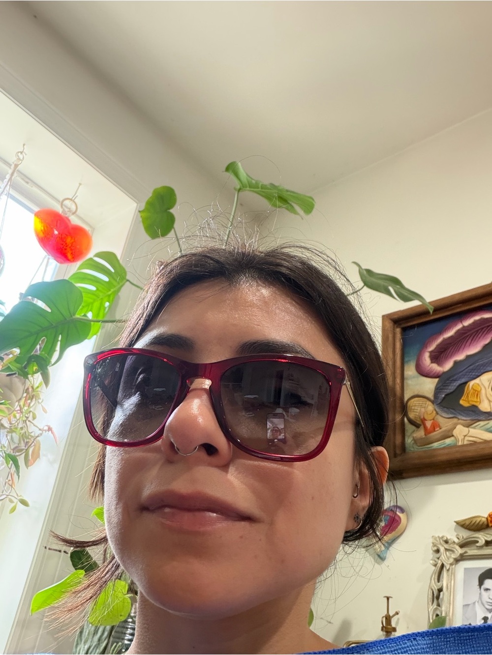 Vintage Dolce & Gabbana Red Square Sunglasses - Stylish UV Shades - Picture 8 of 10